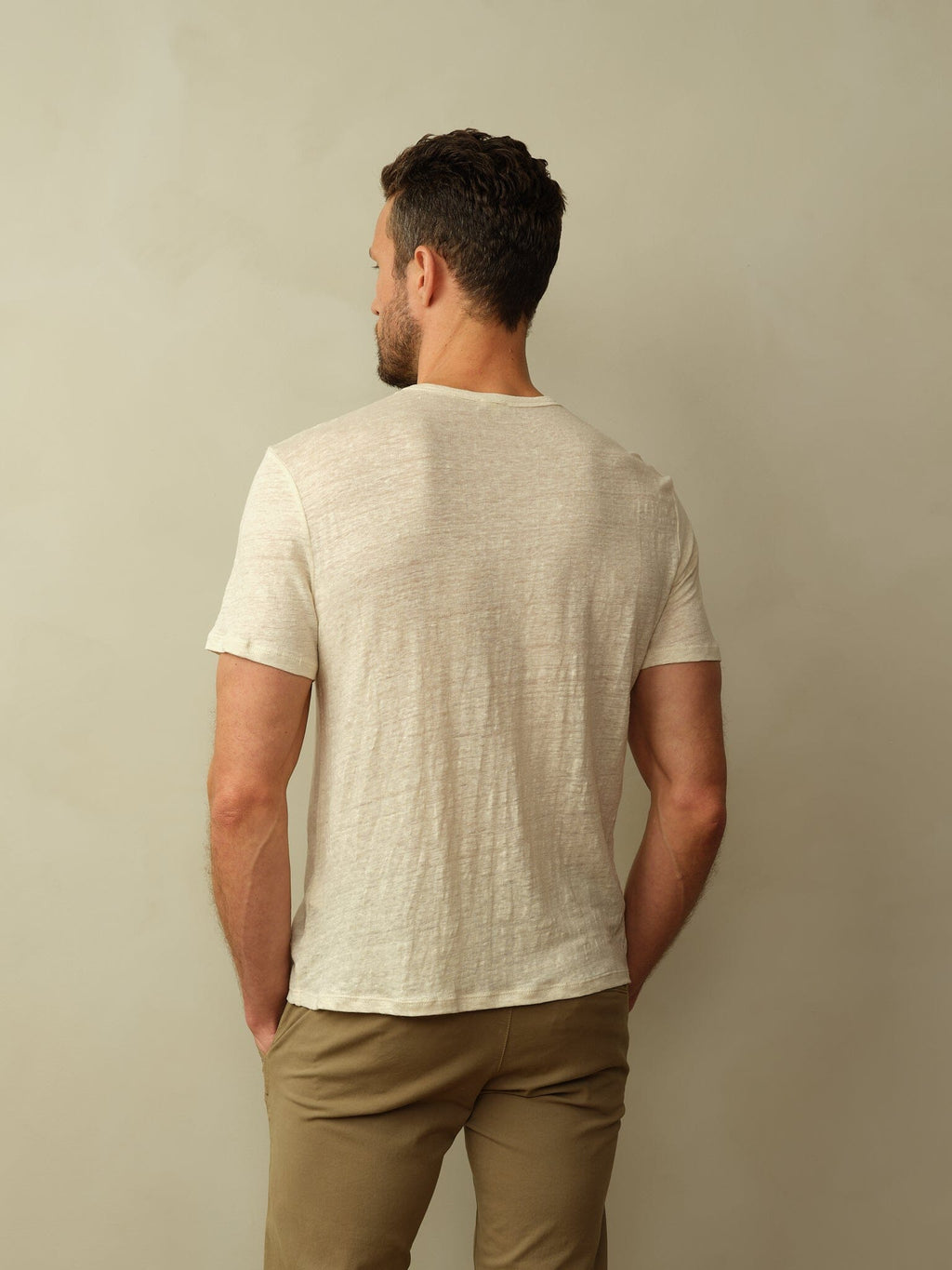 Jackson Tee in Linen