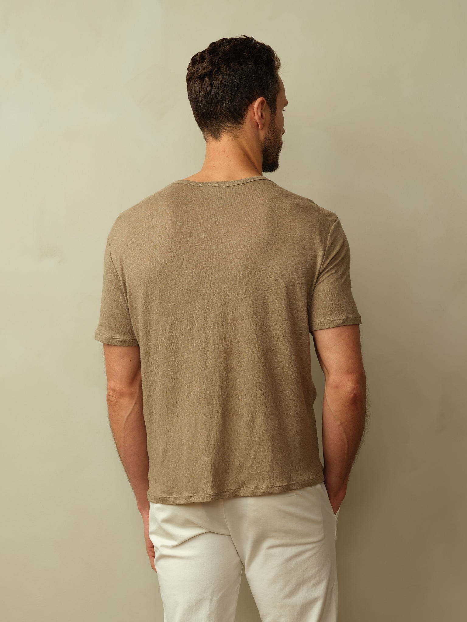 Jackson Tee in Linen