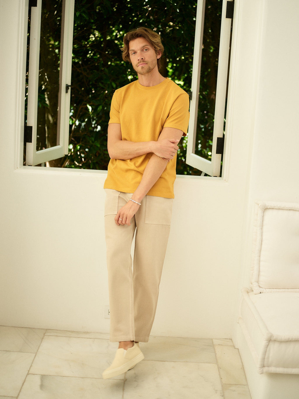 Leigh Pant in Recycled Cotton