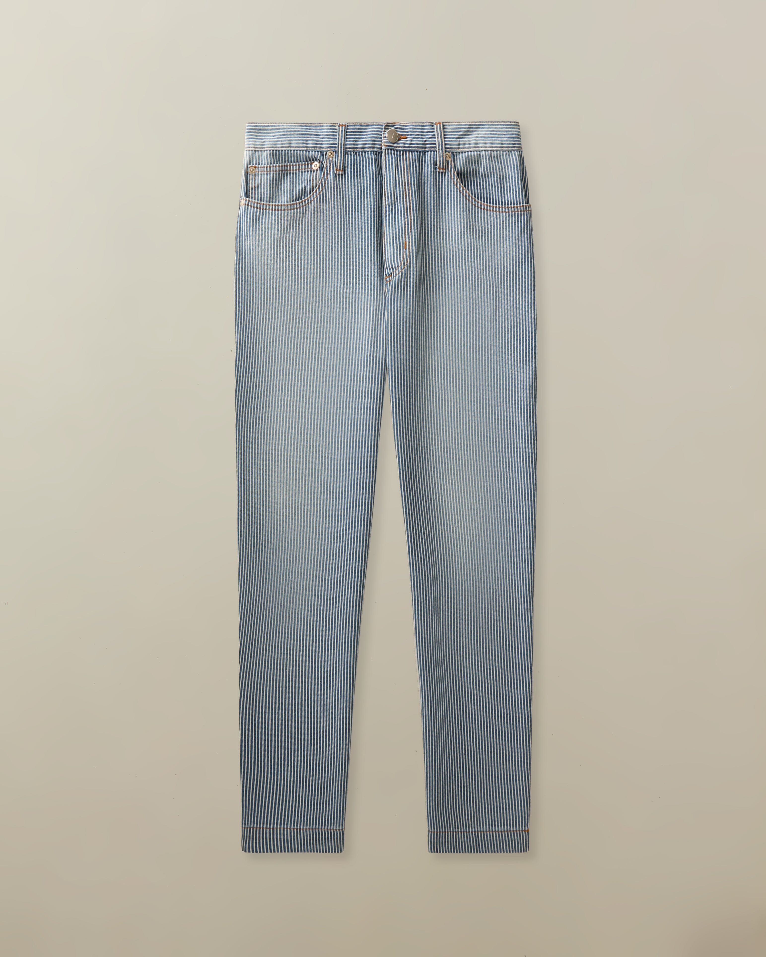 Pilon Jean in Railroad Denim