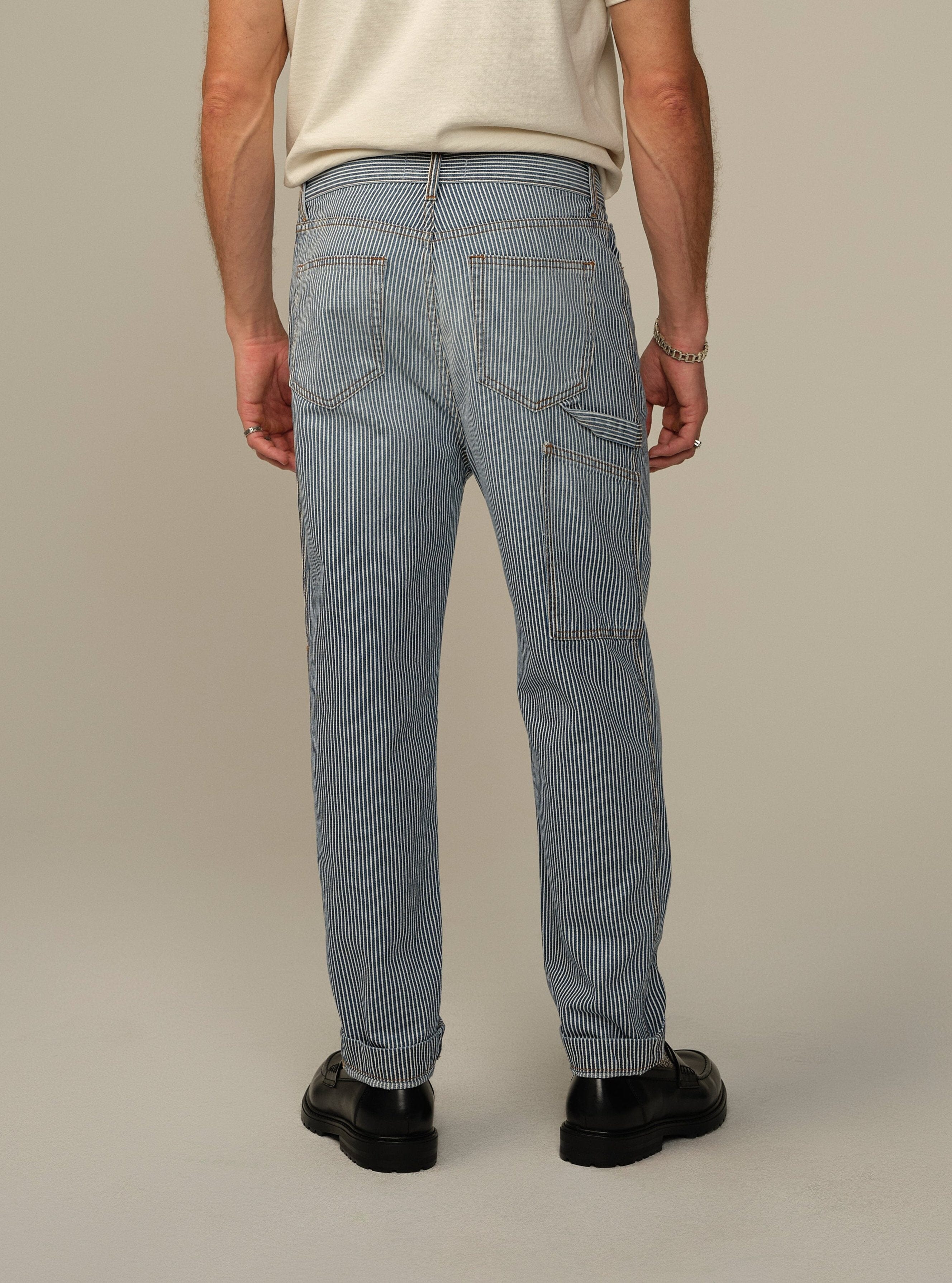 Pilon Jean in Railroad Denim