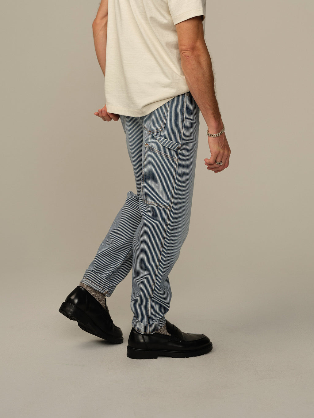 Pilon Jean in Railroad Denim