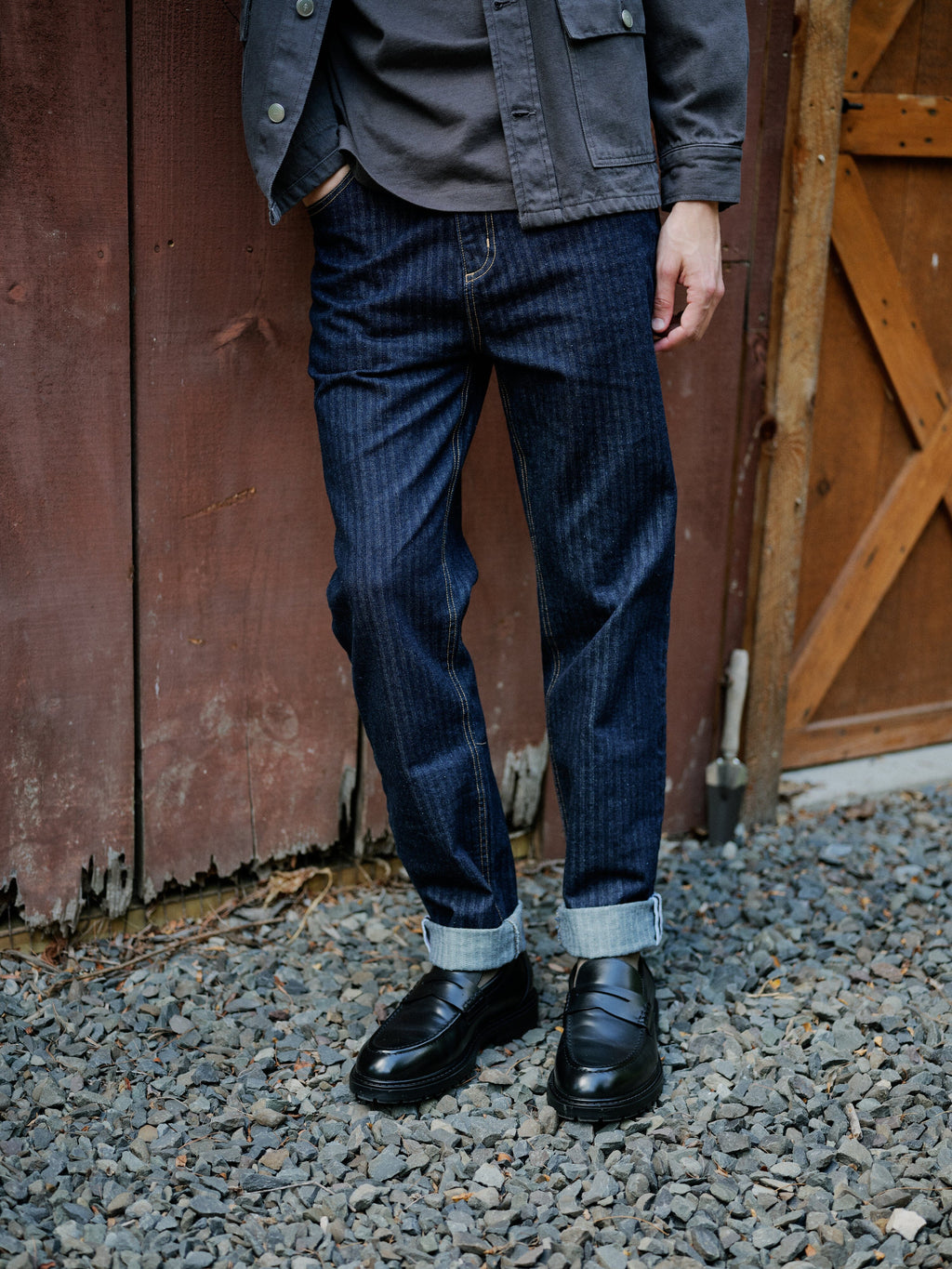 Pilon Jean in Selvedge Denim