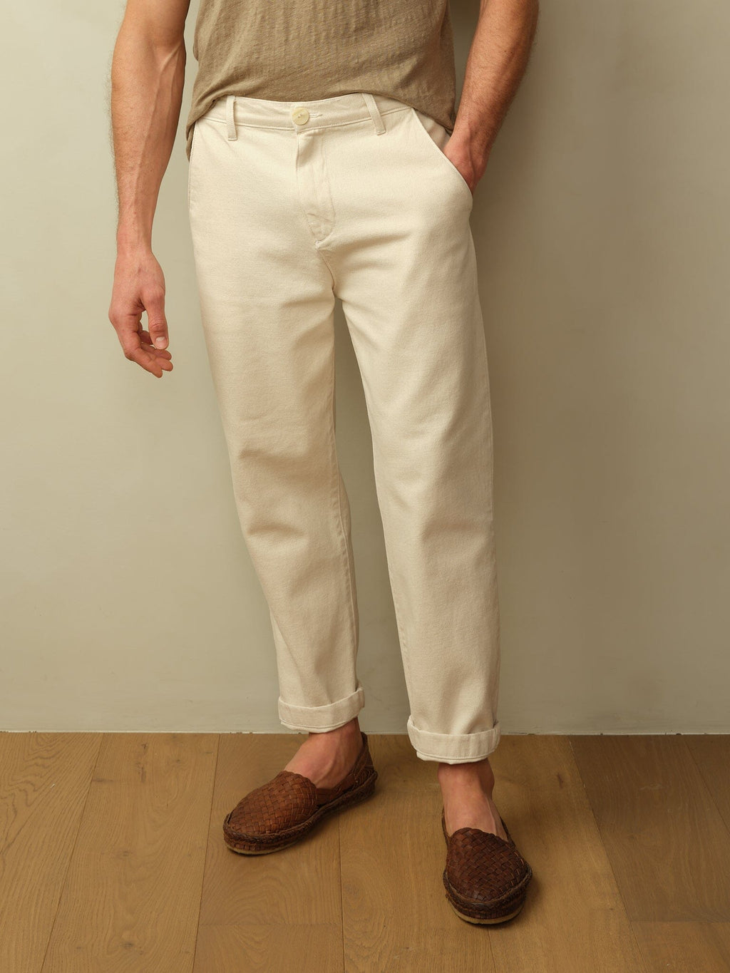 Pilon Trouser in Recycled Cotton