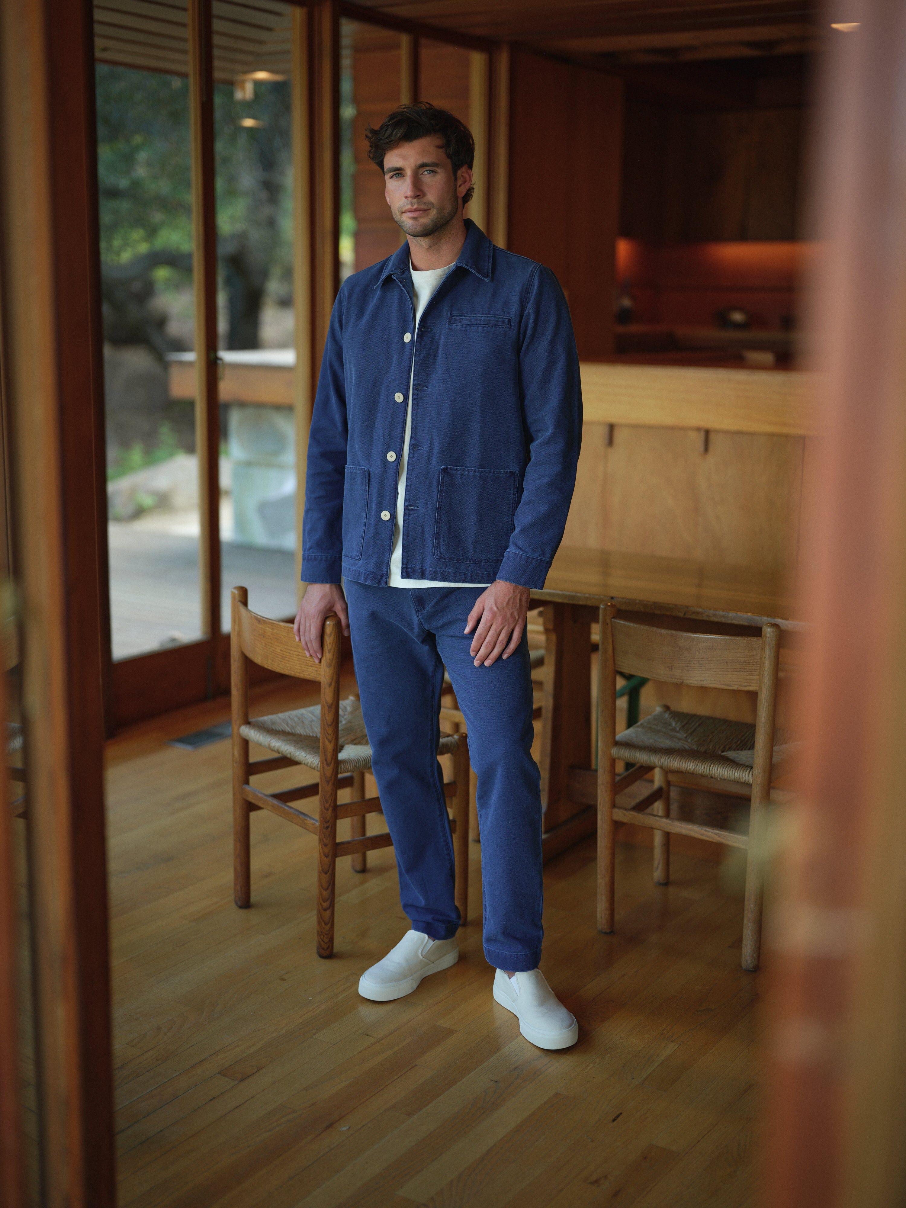 Pilon Trouser in Organic Cotton