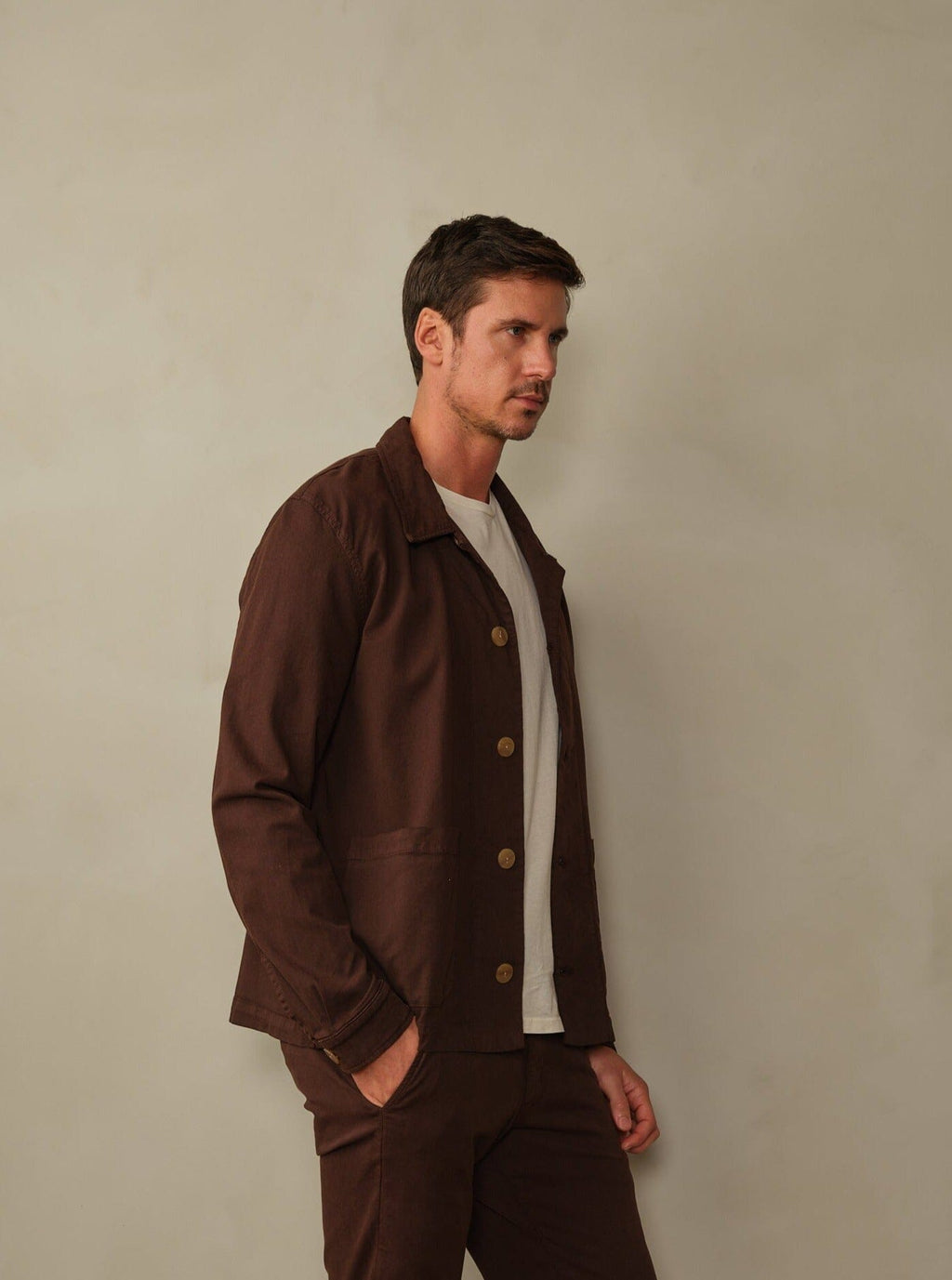 Santos Jacket in Japanese Twill