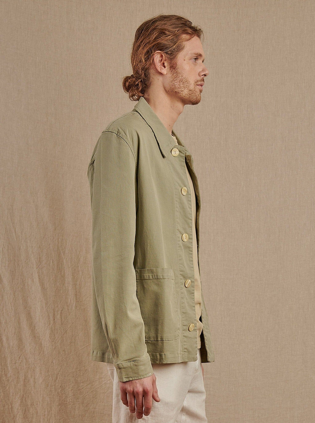Santos Jacket in Japanese Twill