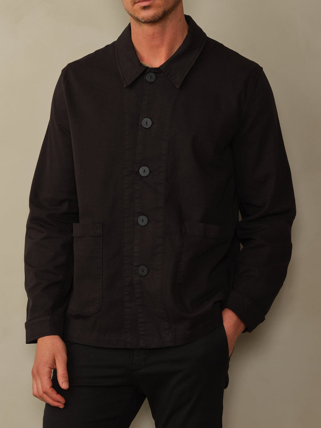 Santos Jacket in Japanese Twill