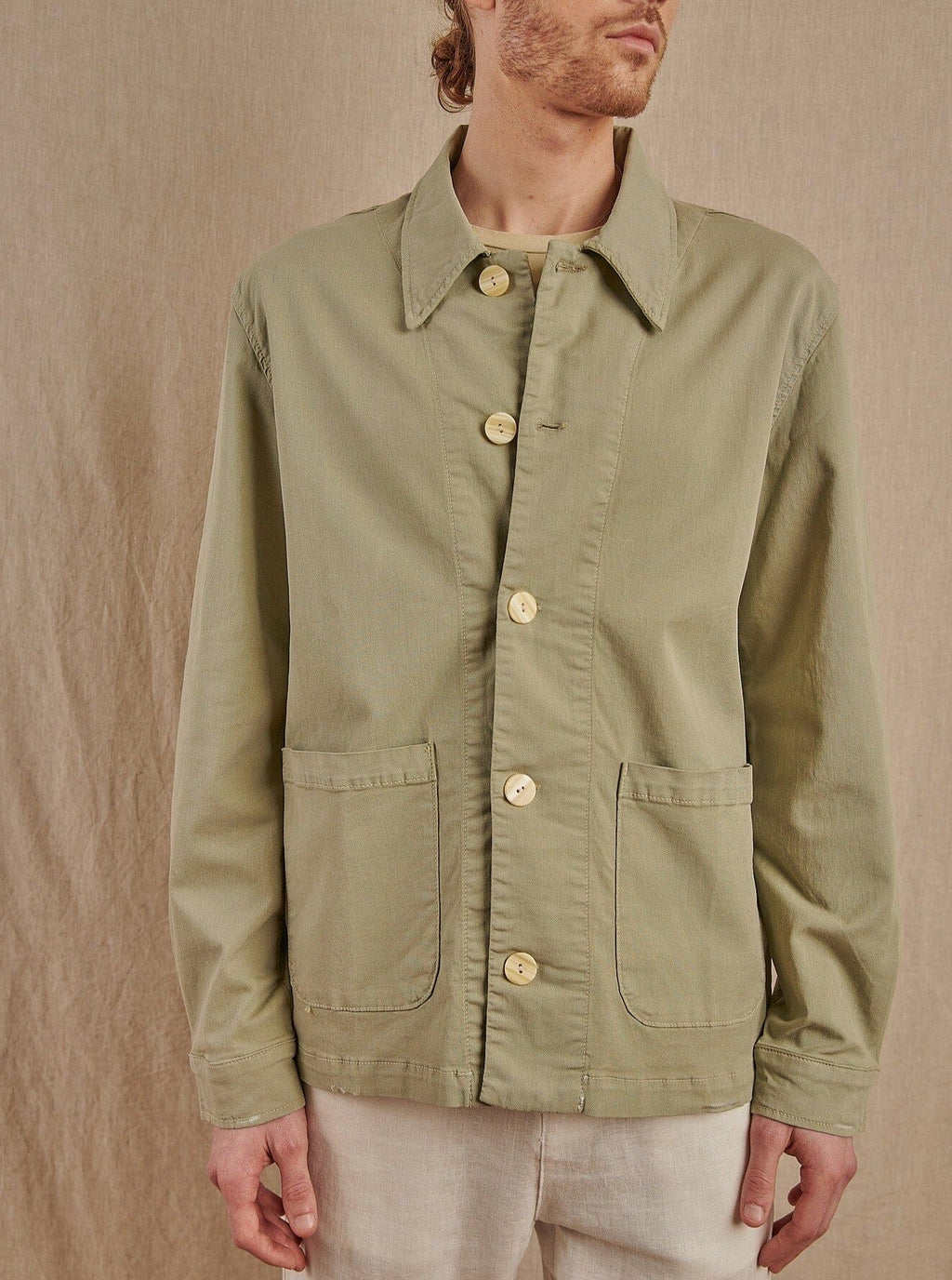 Santos Jacket in Japanese Twill