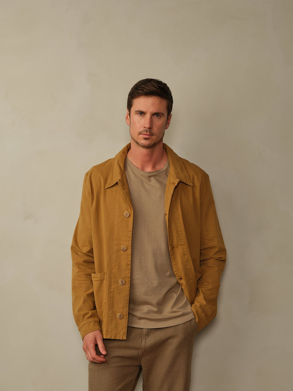 Santos Jacket in Japanese Twill