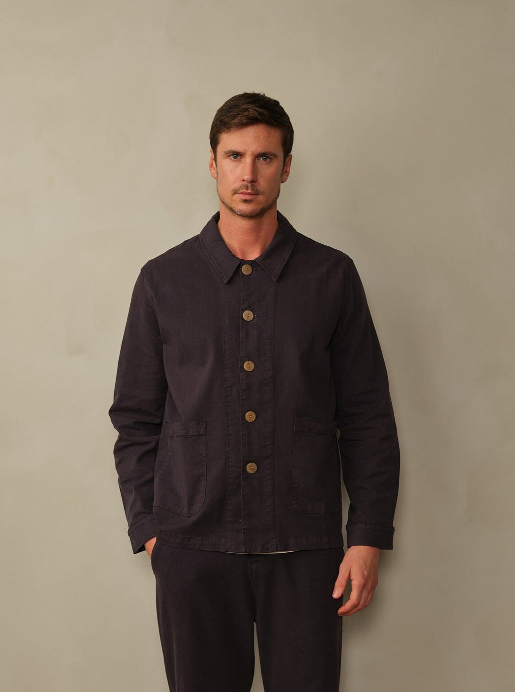 Santos Jacket in Japanese Twill