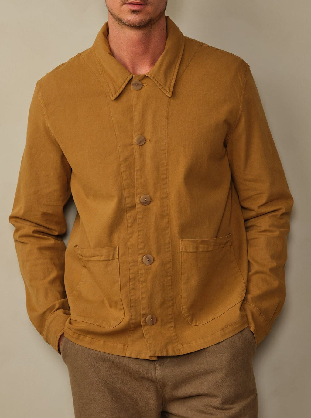 Santos Jacket in Japanese Twill