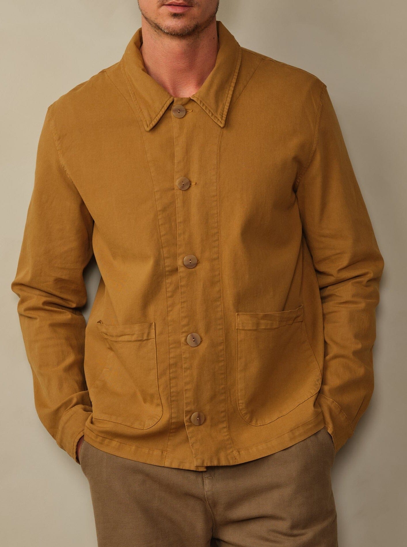 Santos Jacket in Japanese Twill