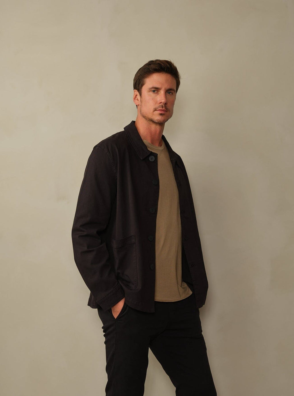 Santos Jacket in Japanese Twill