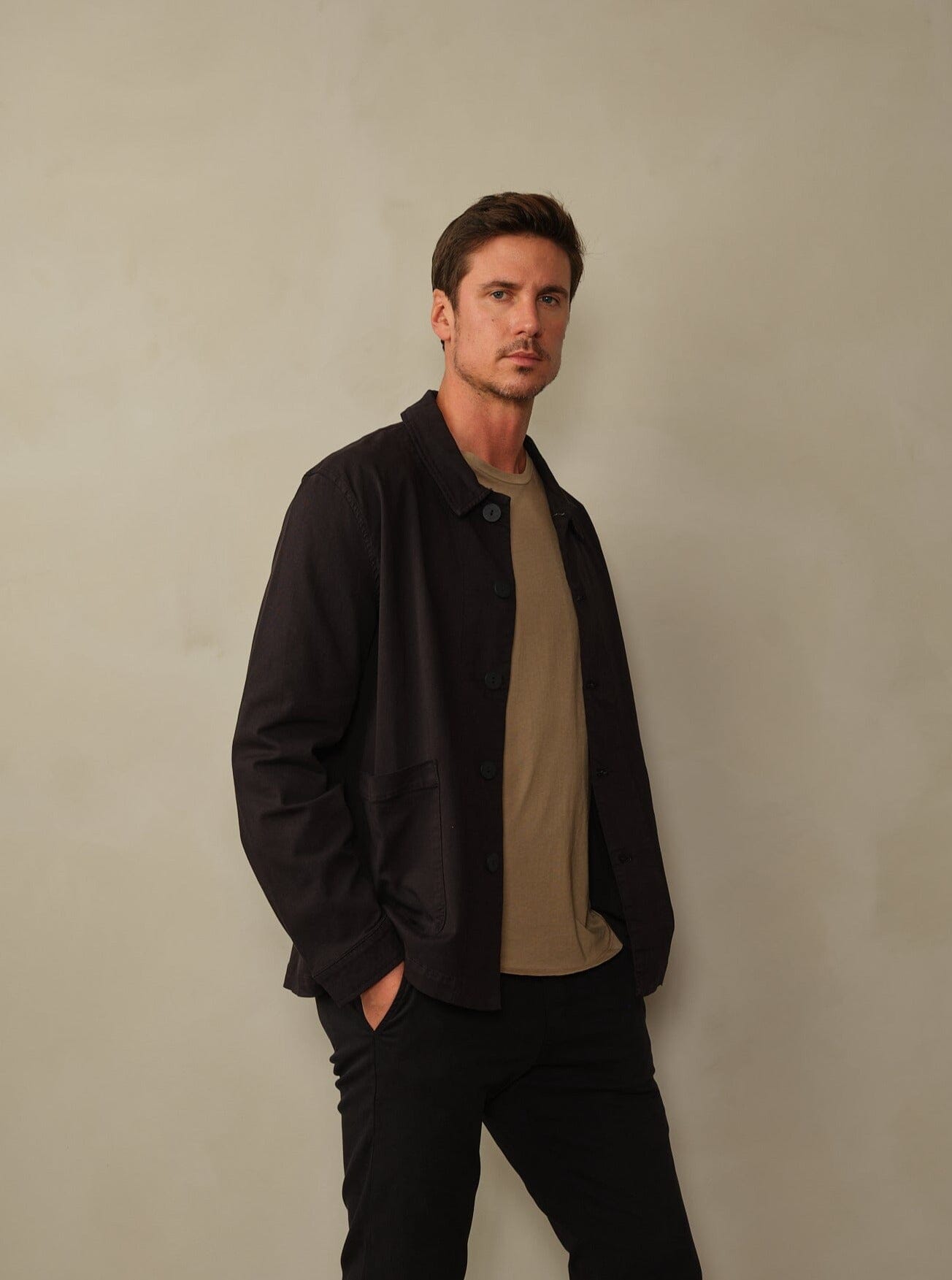 Santos Jacket in Japanese Twill