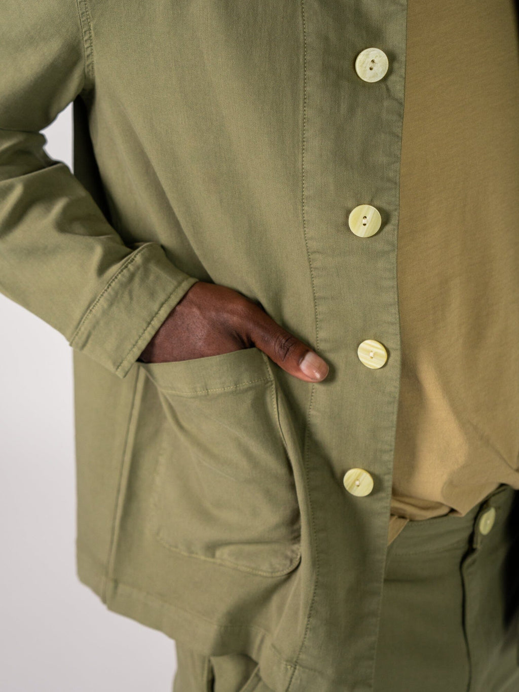 Santos Jacket in Japanese Twill
