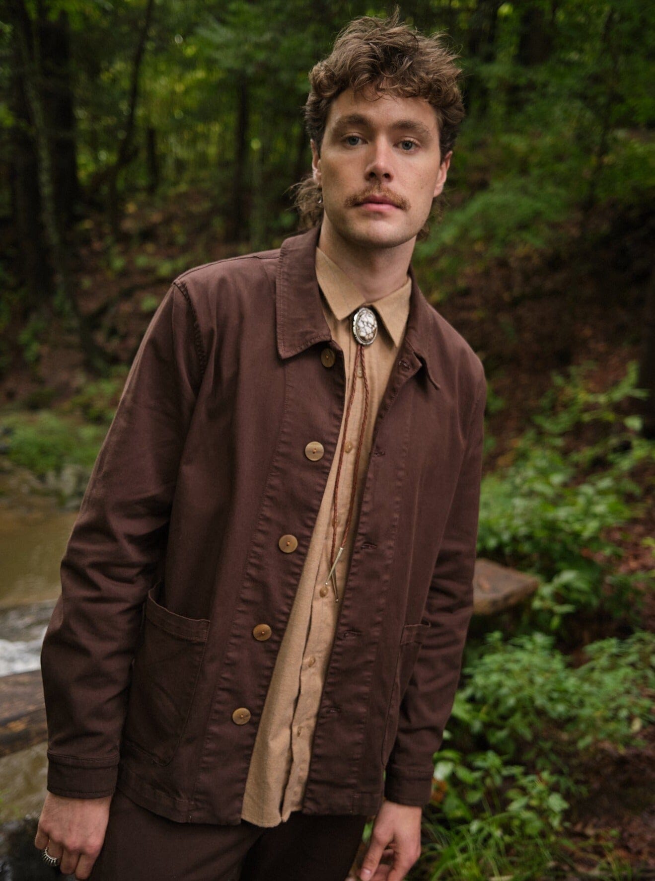 Santos Jacket in Japanese Twill