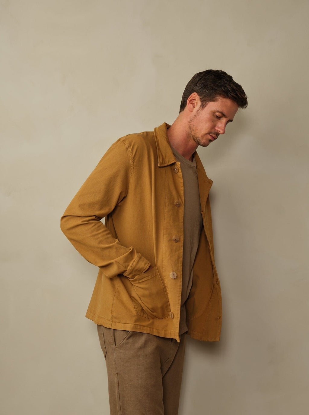 Santos Jacket in Japanese Twill