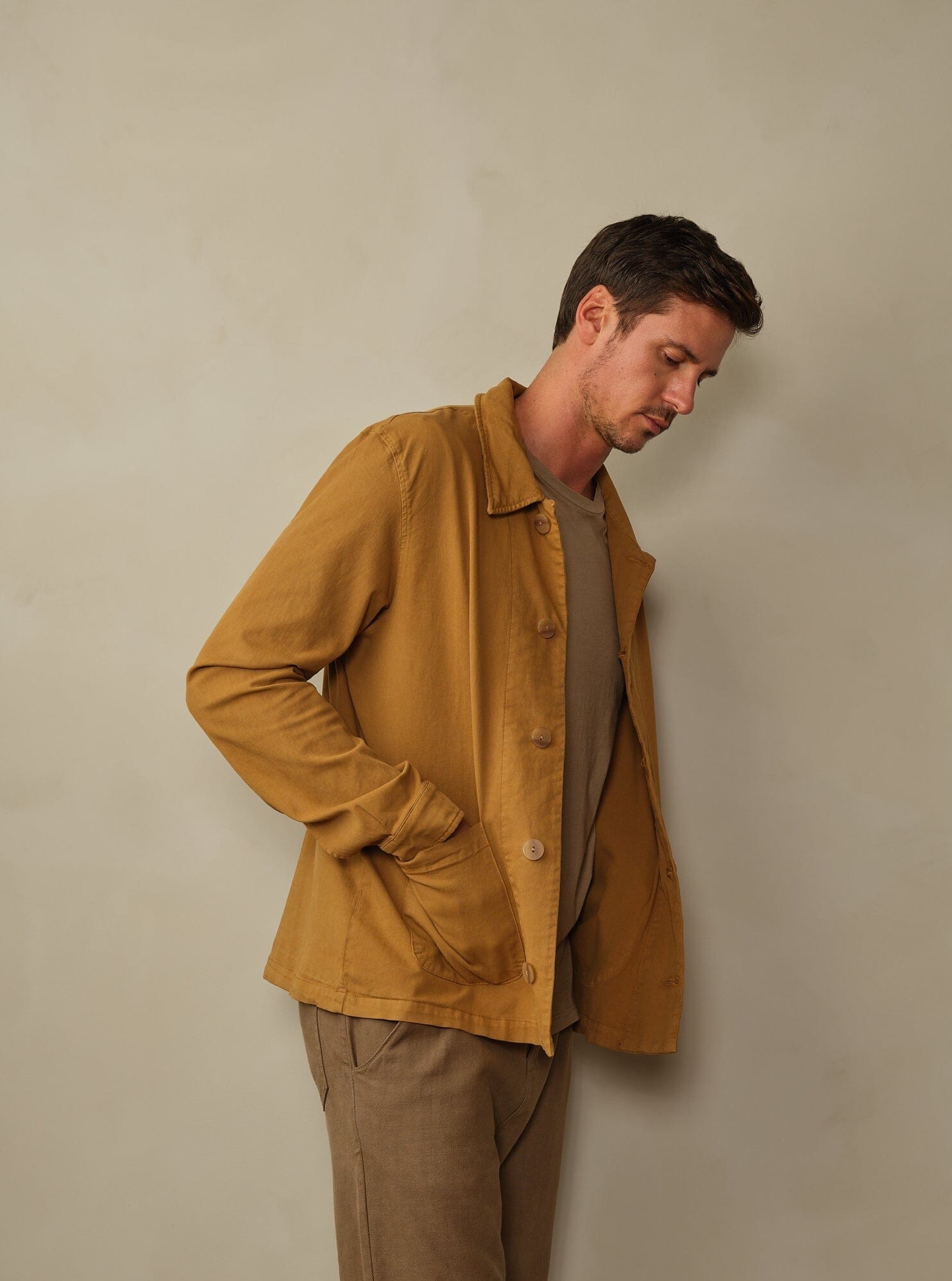 Santos Jacket in Japanese Twill