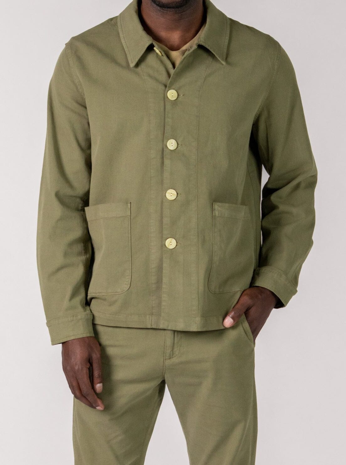 Santos Jacket in Japanese Twill