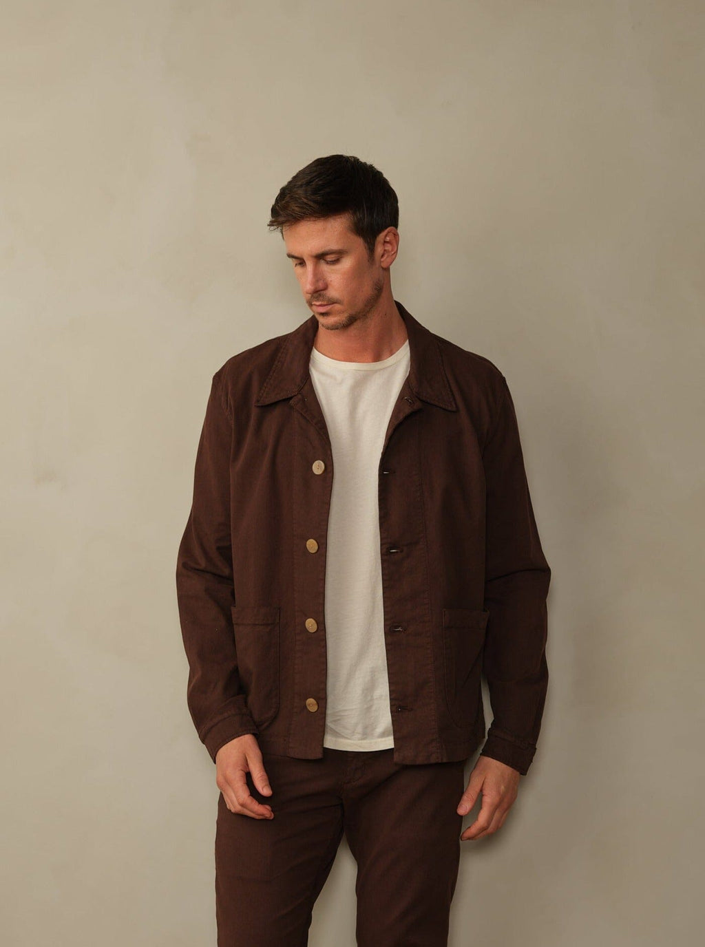 Santos Jacket in Japanese Twill