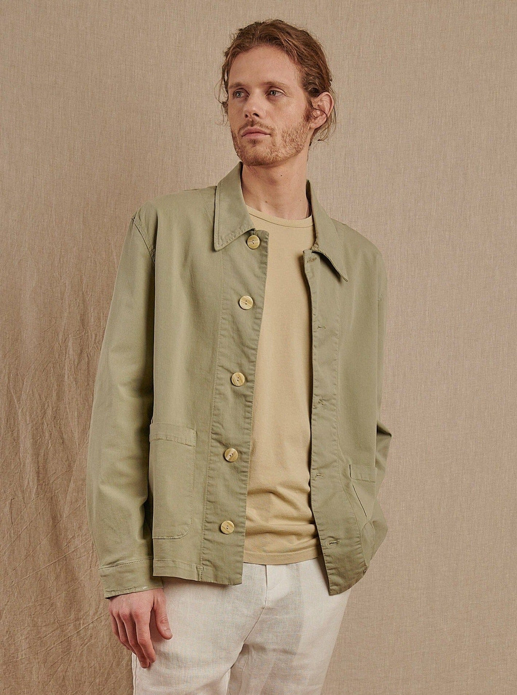 Santos Jacket in Japanese Twill
