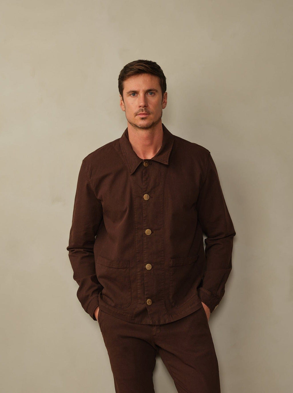 Santos Jacket in Japanese Twill