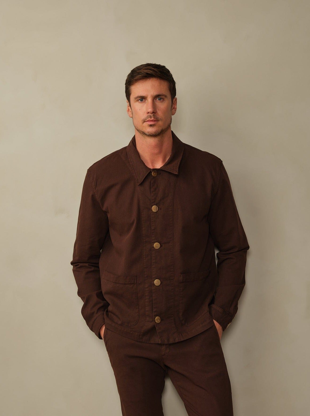 Santos Jacket in Japanese Twill