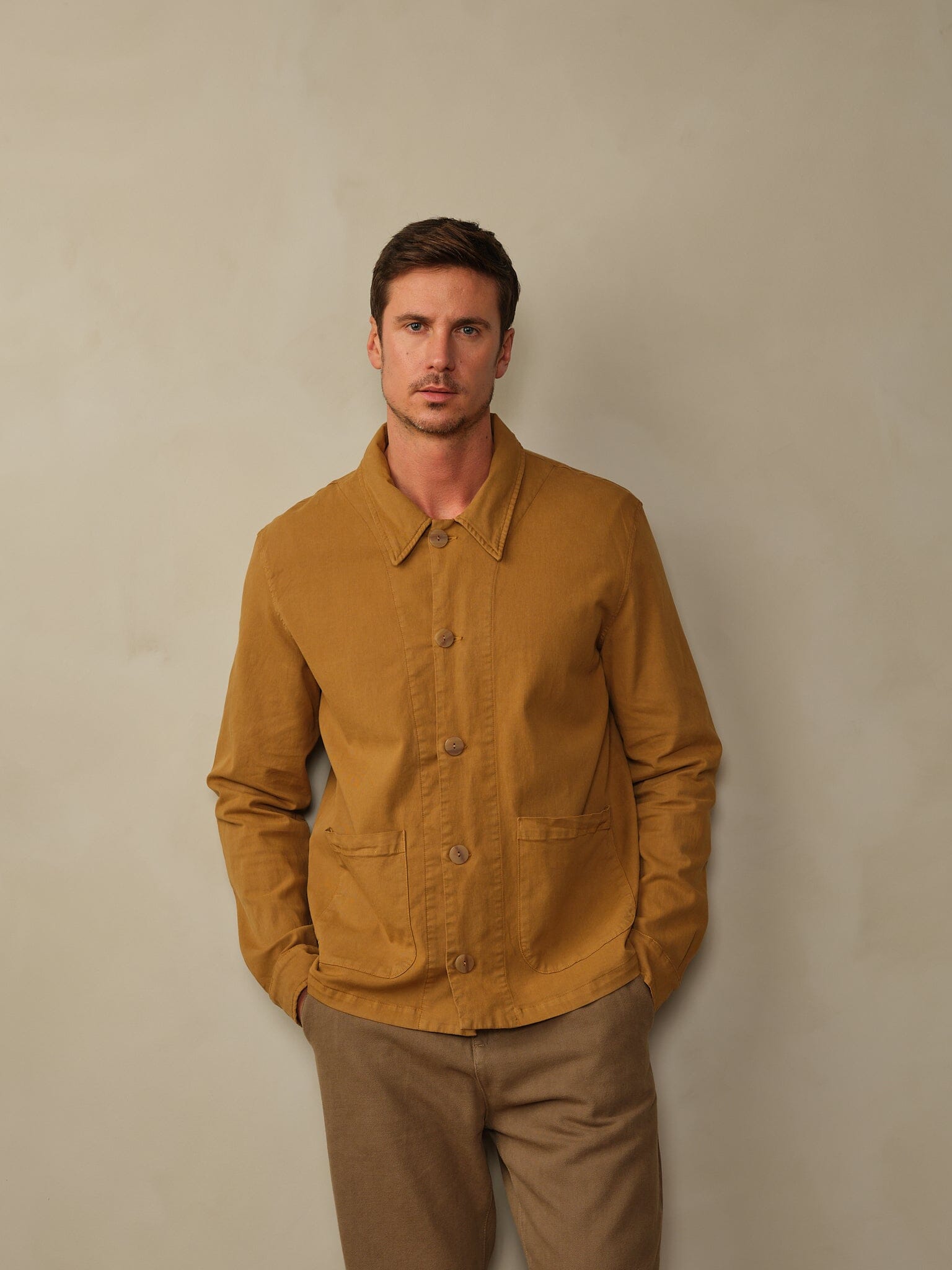 Santos Jacket in Japanese Twill