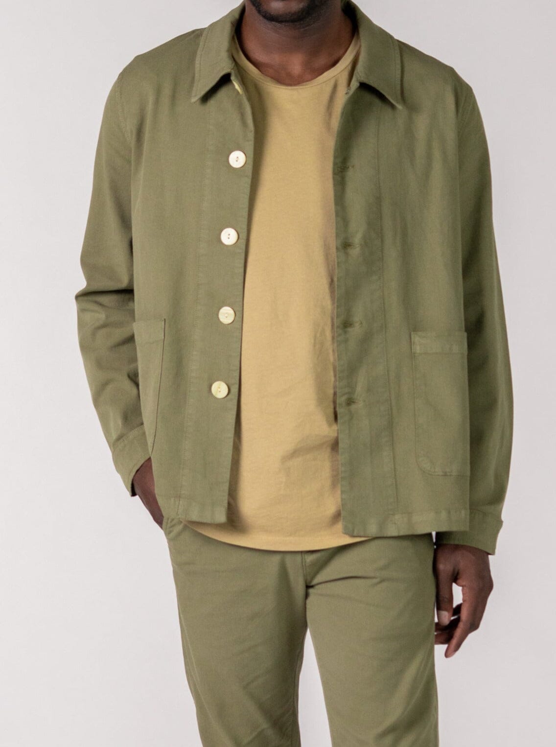 Santos Jacket in Japanese Twill