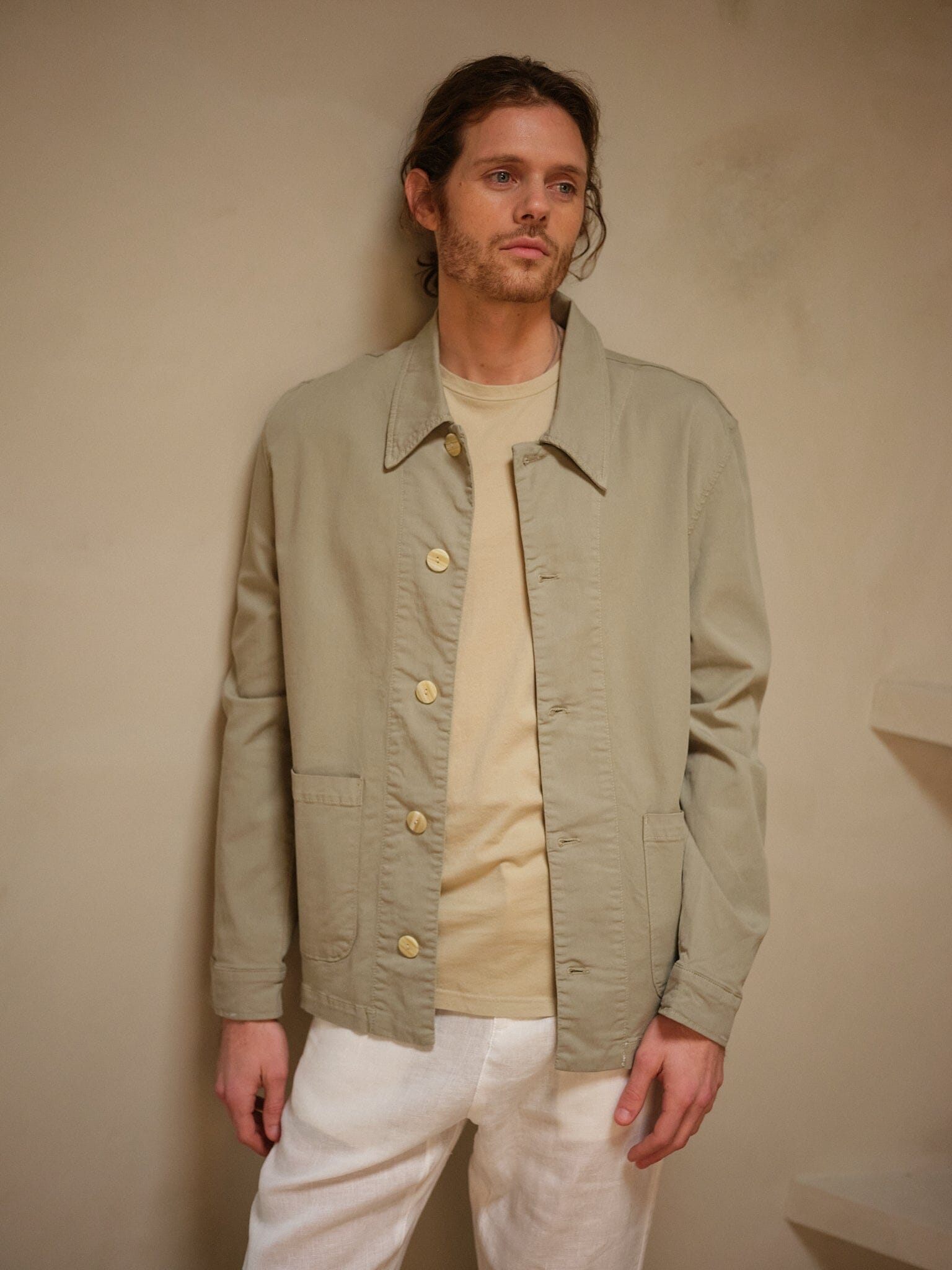 Santos Jacket in Japanese Twill