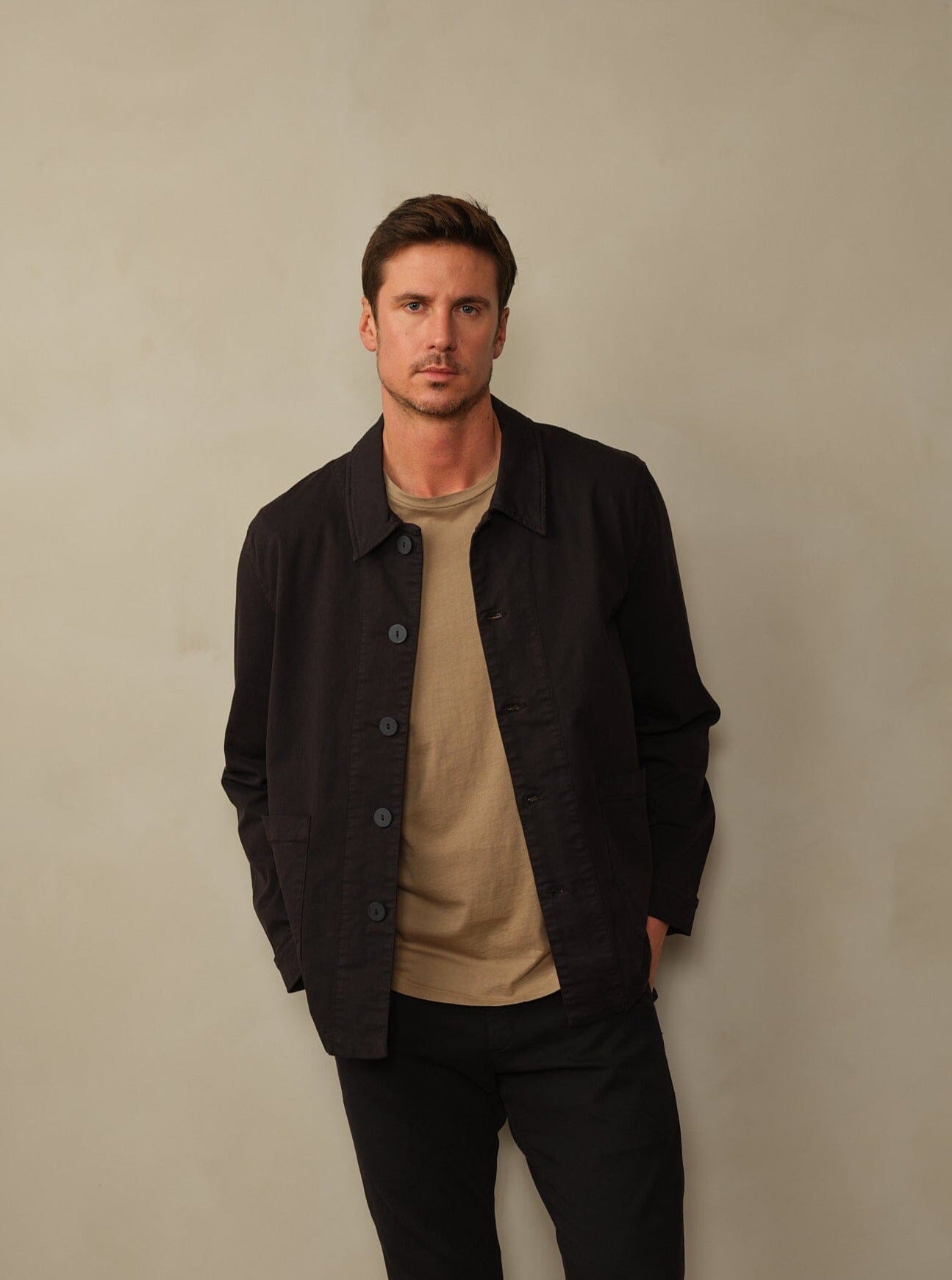 Santos Jacket in Japanese Twill