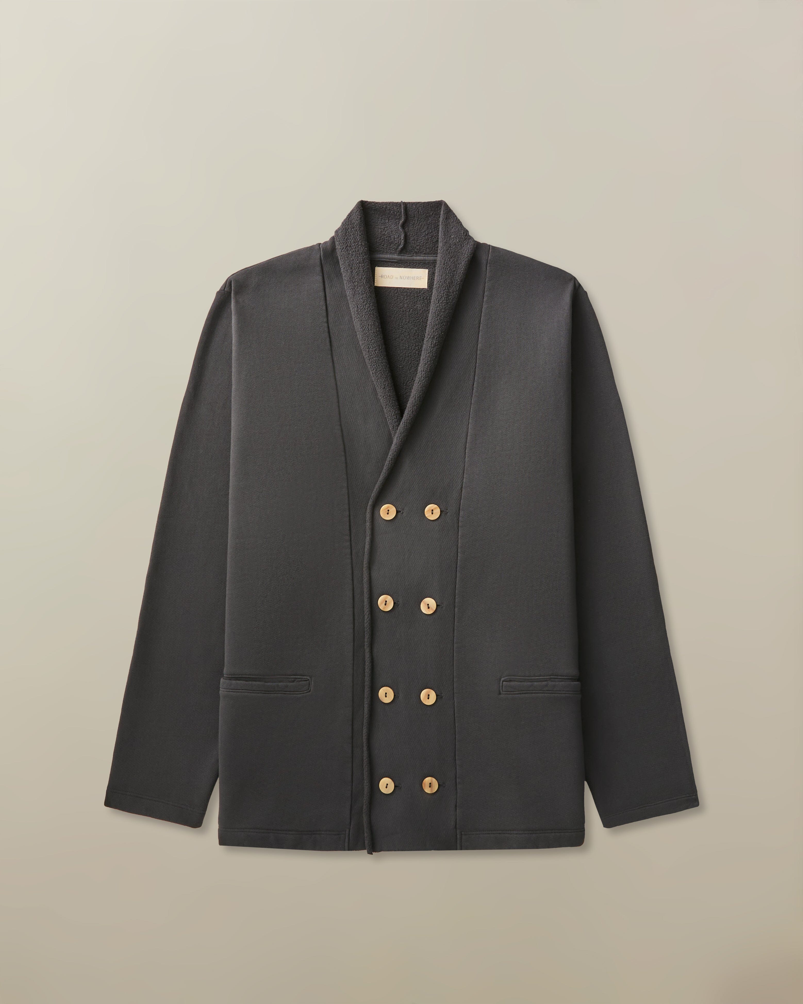 Shawl Collar Cardigan in Organic Cotton