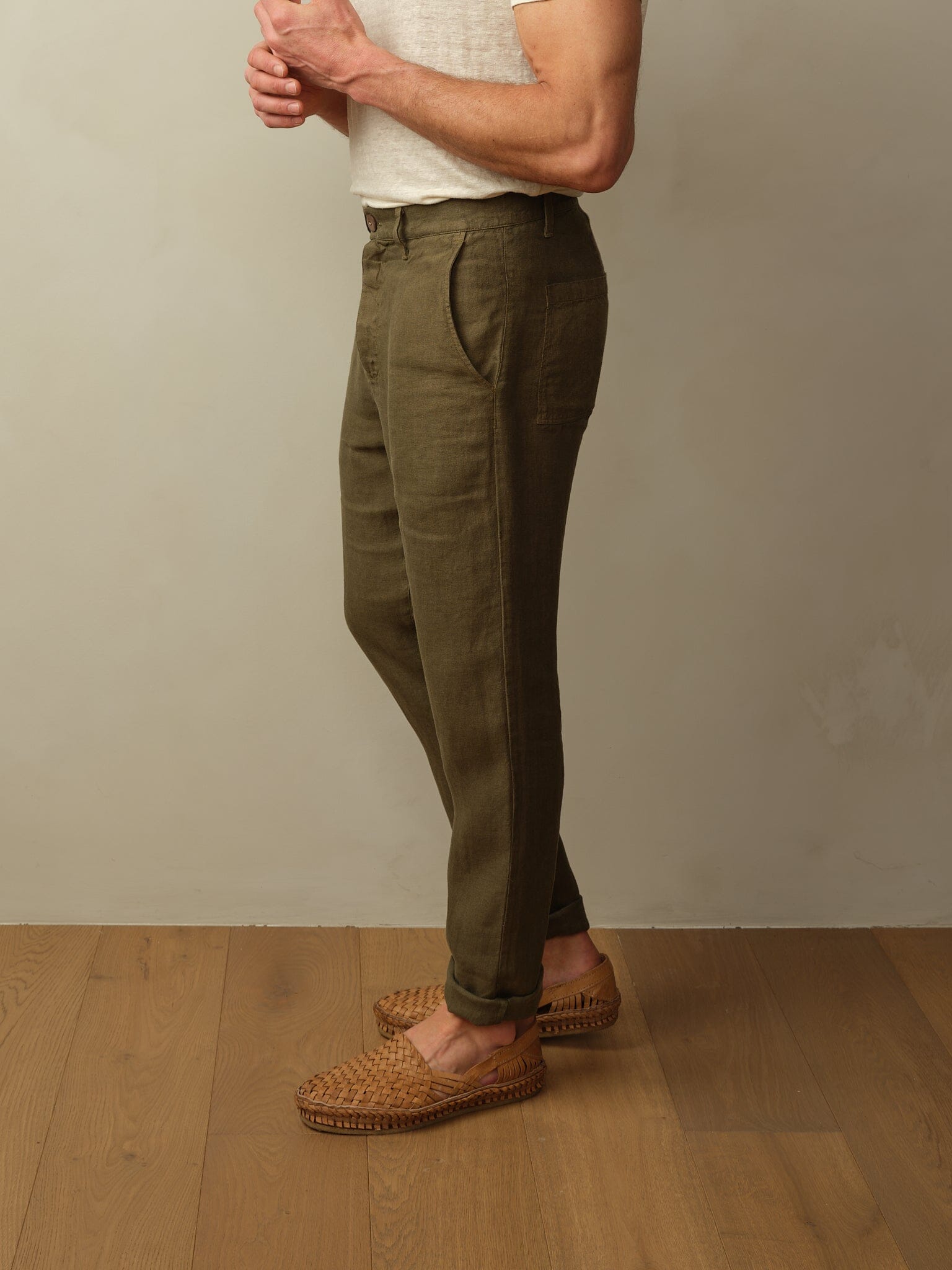 Tonga Trouser in Linen