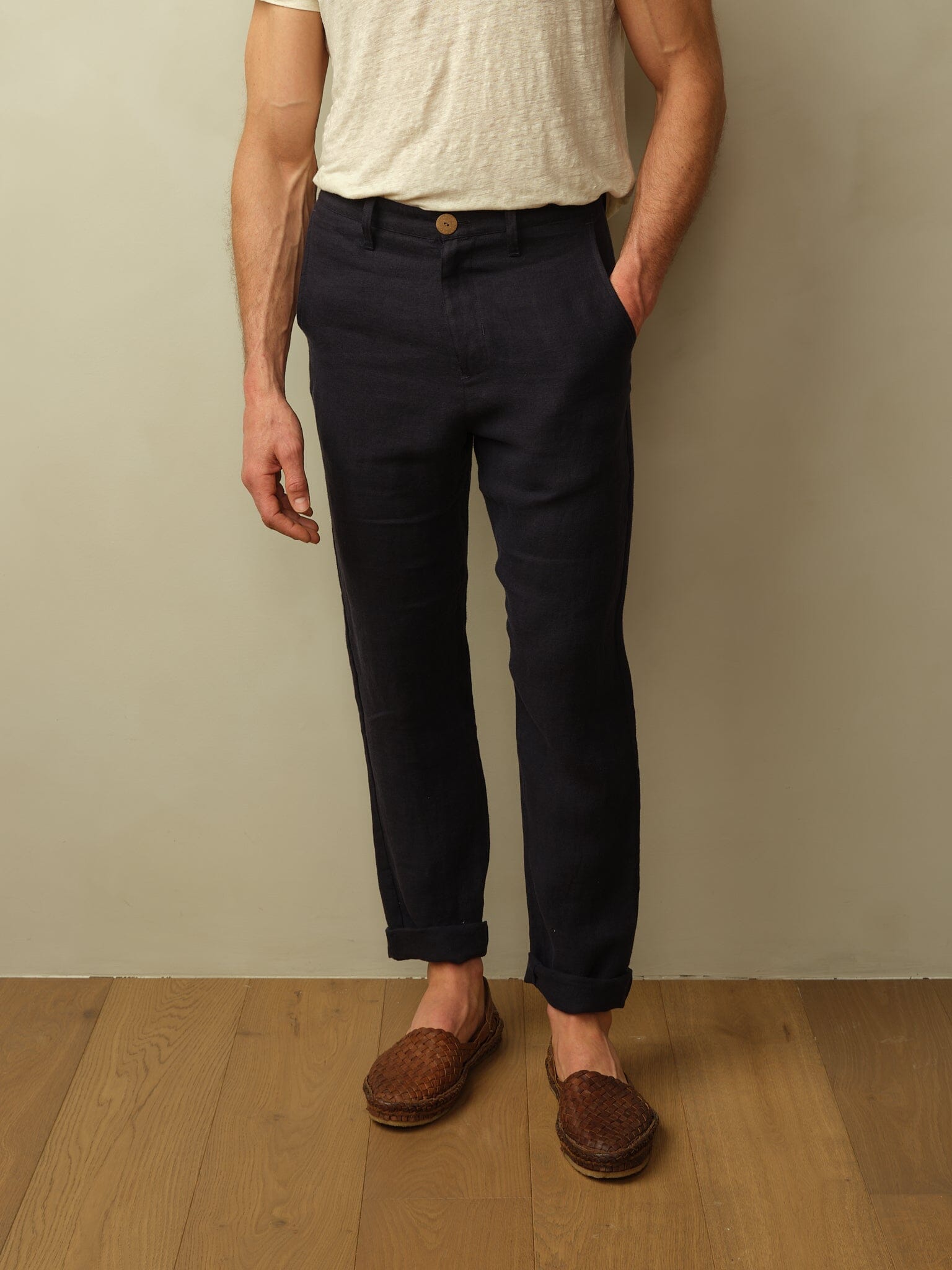 Tonga Trouser in Linen