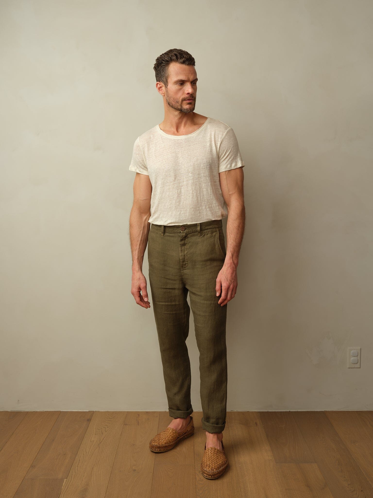 Tonga Trouser in Linen