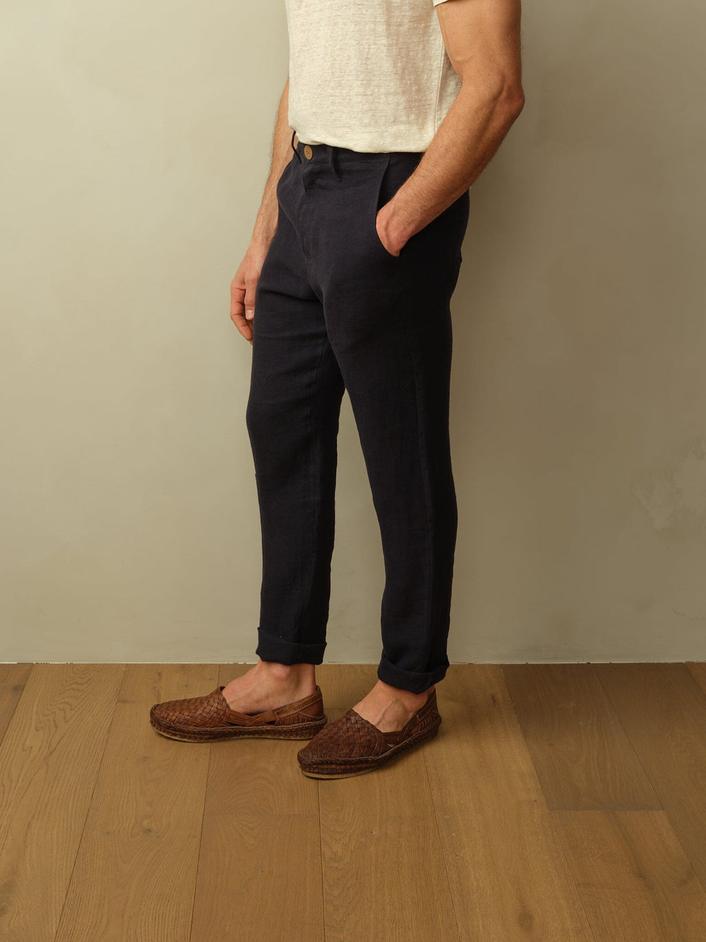Tonga Trouser in Linen