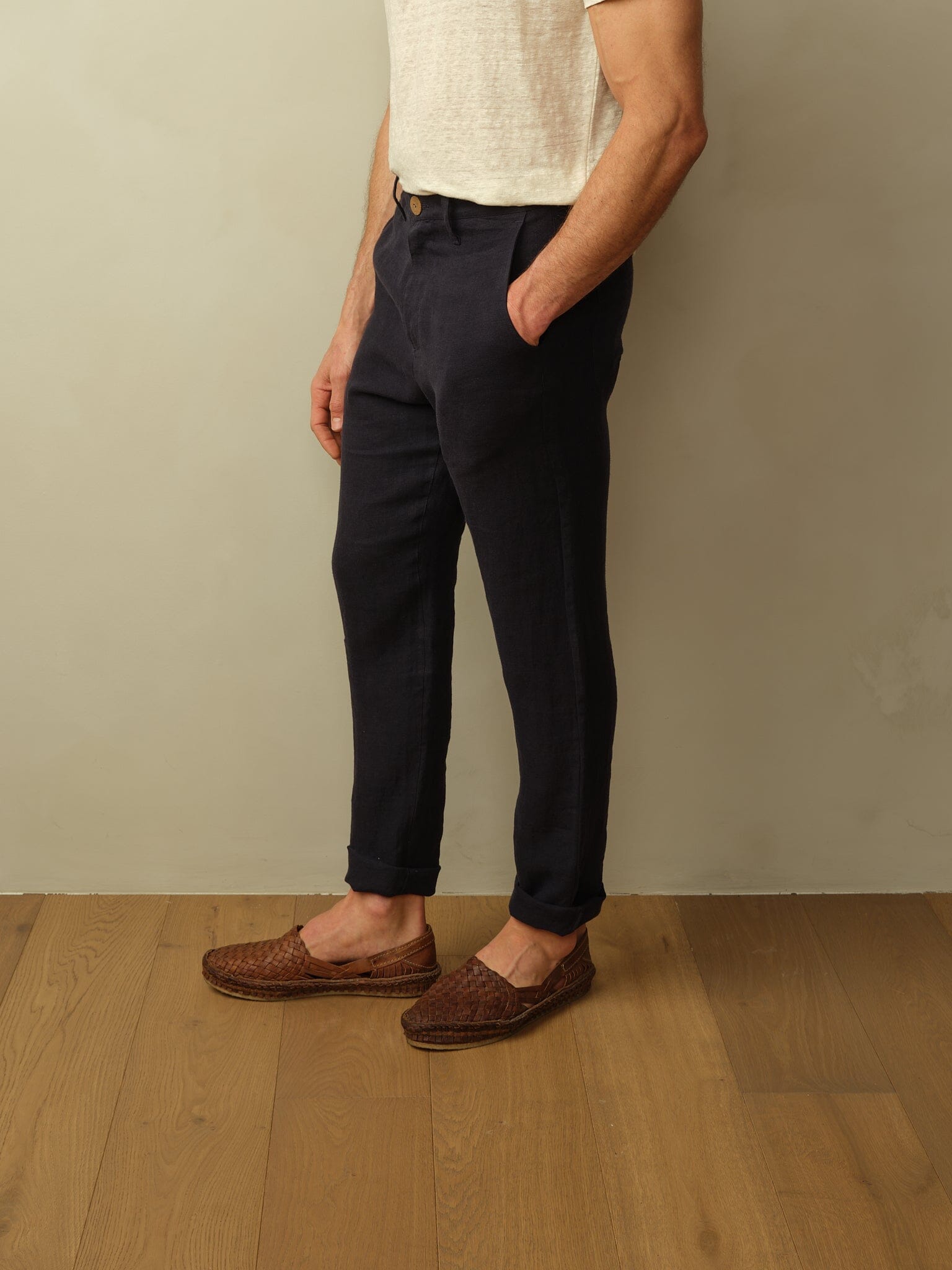 Tonga Trouser in Linen