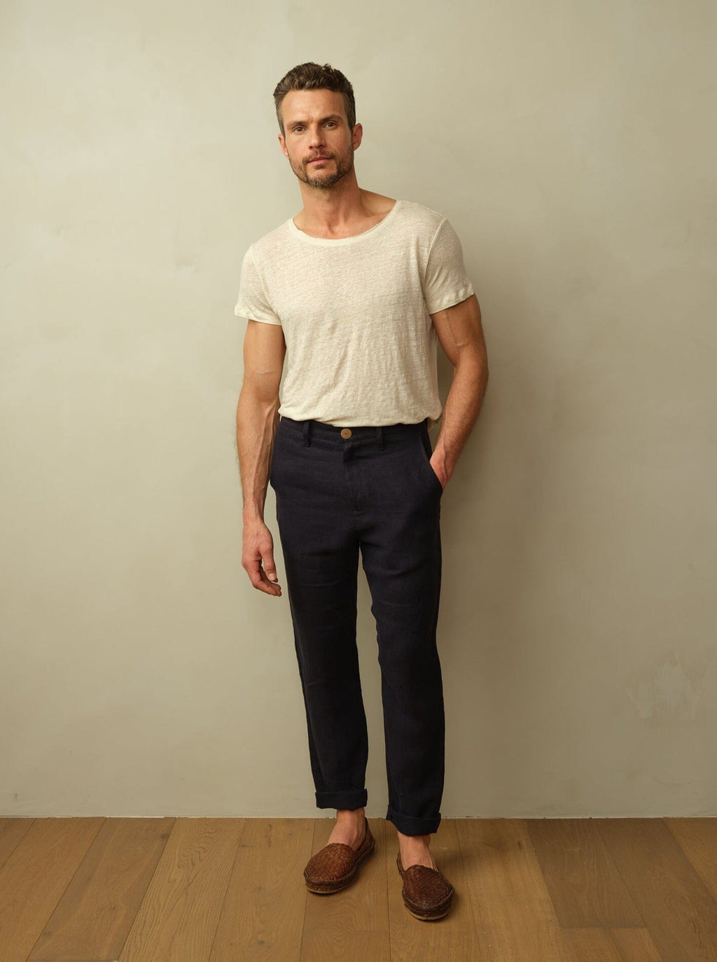 Tonga Trouser in Linen