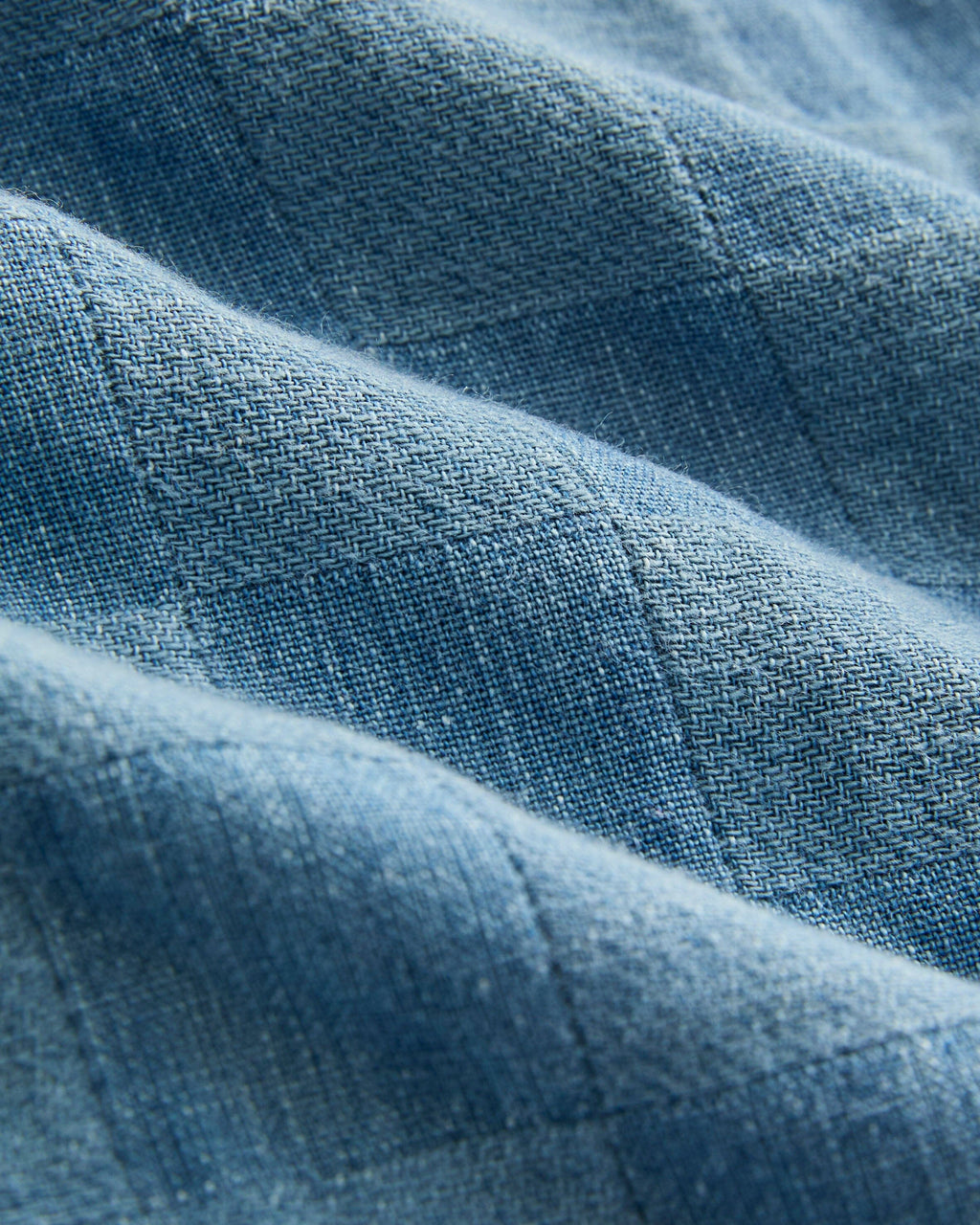 Wharf Short in Patchwork Denim