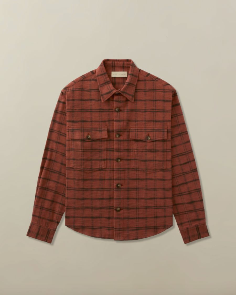 Noah Overshirt in Japanese Flannel