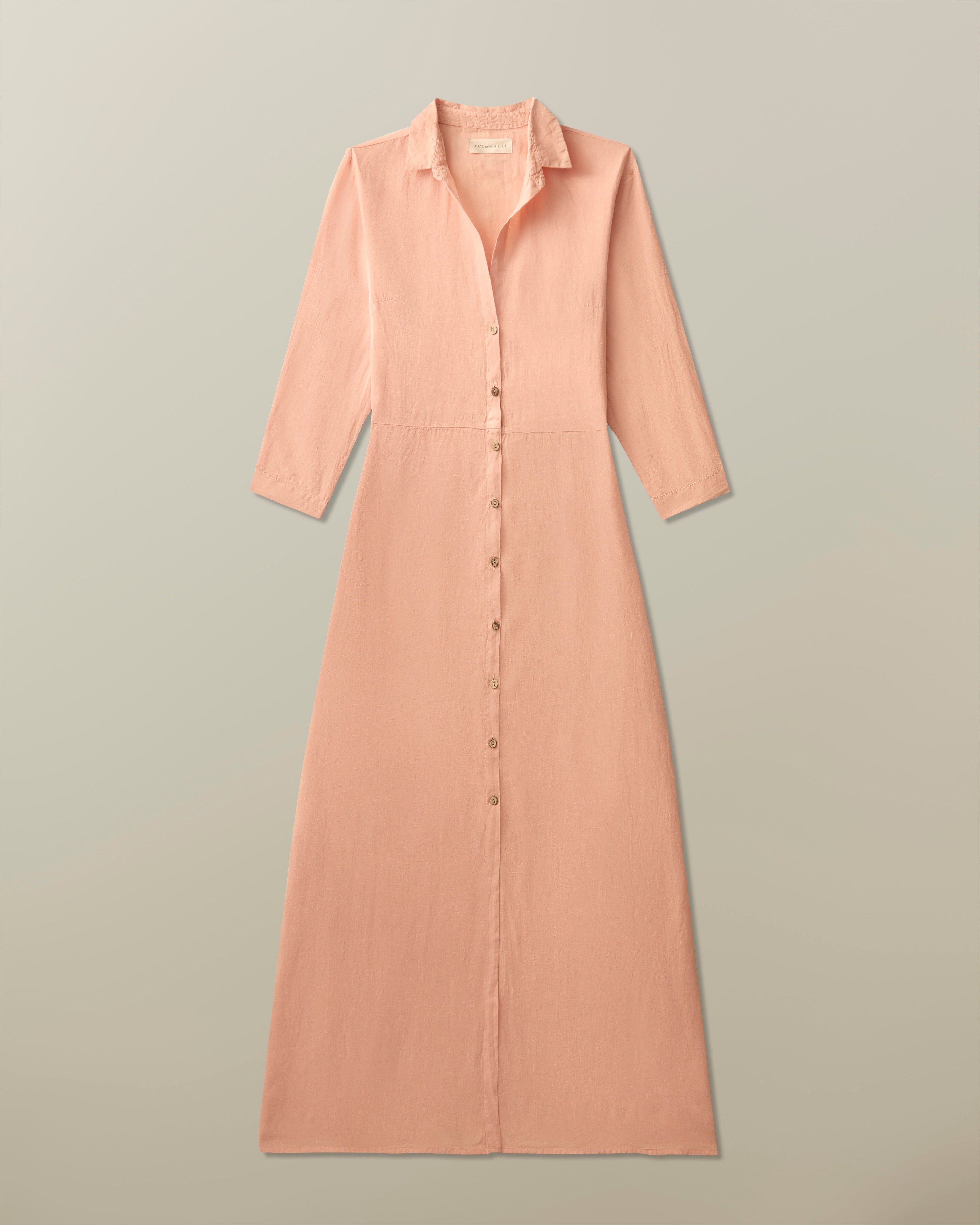 Puglia Dress in Garment Dyed Linen