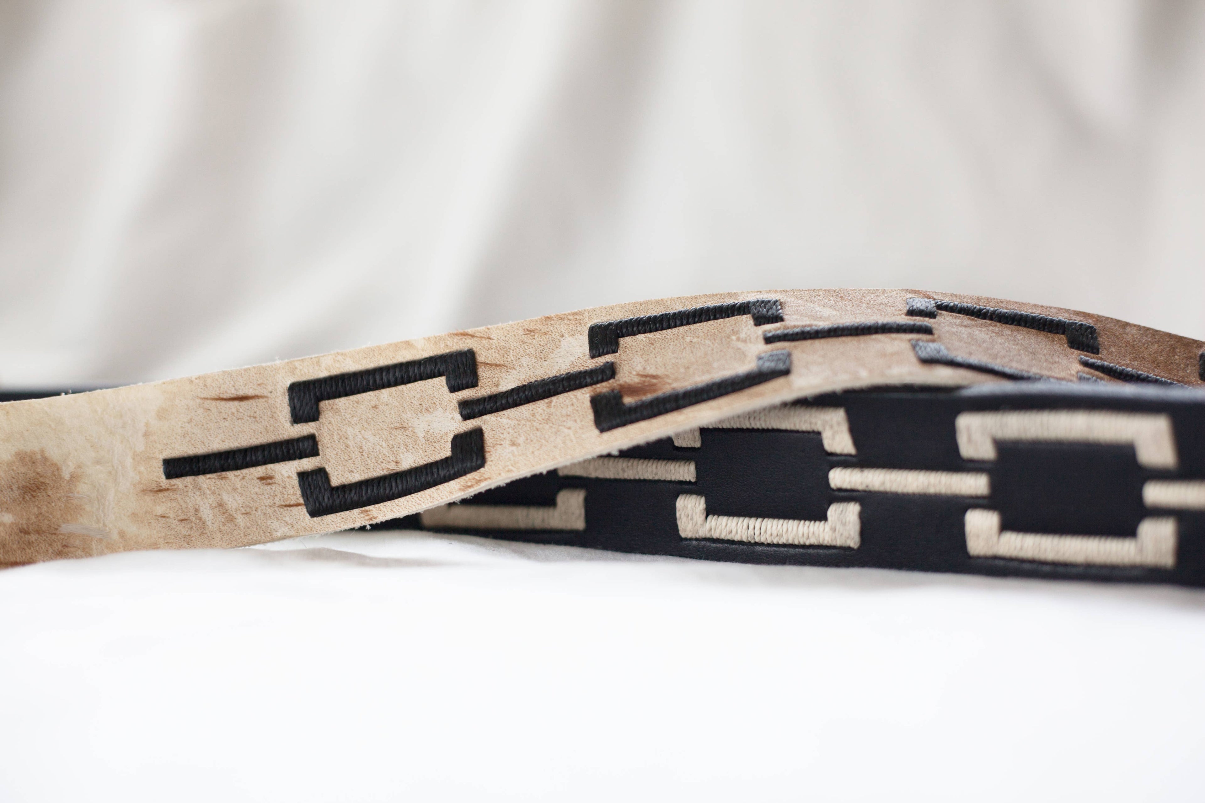Stick & Ball - Correntino Polo Belt - Rawhide/Black