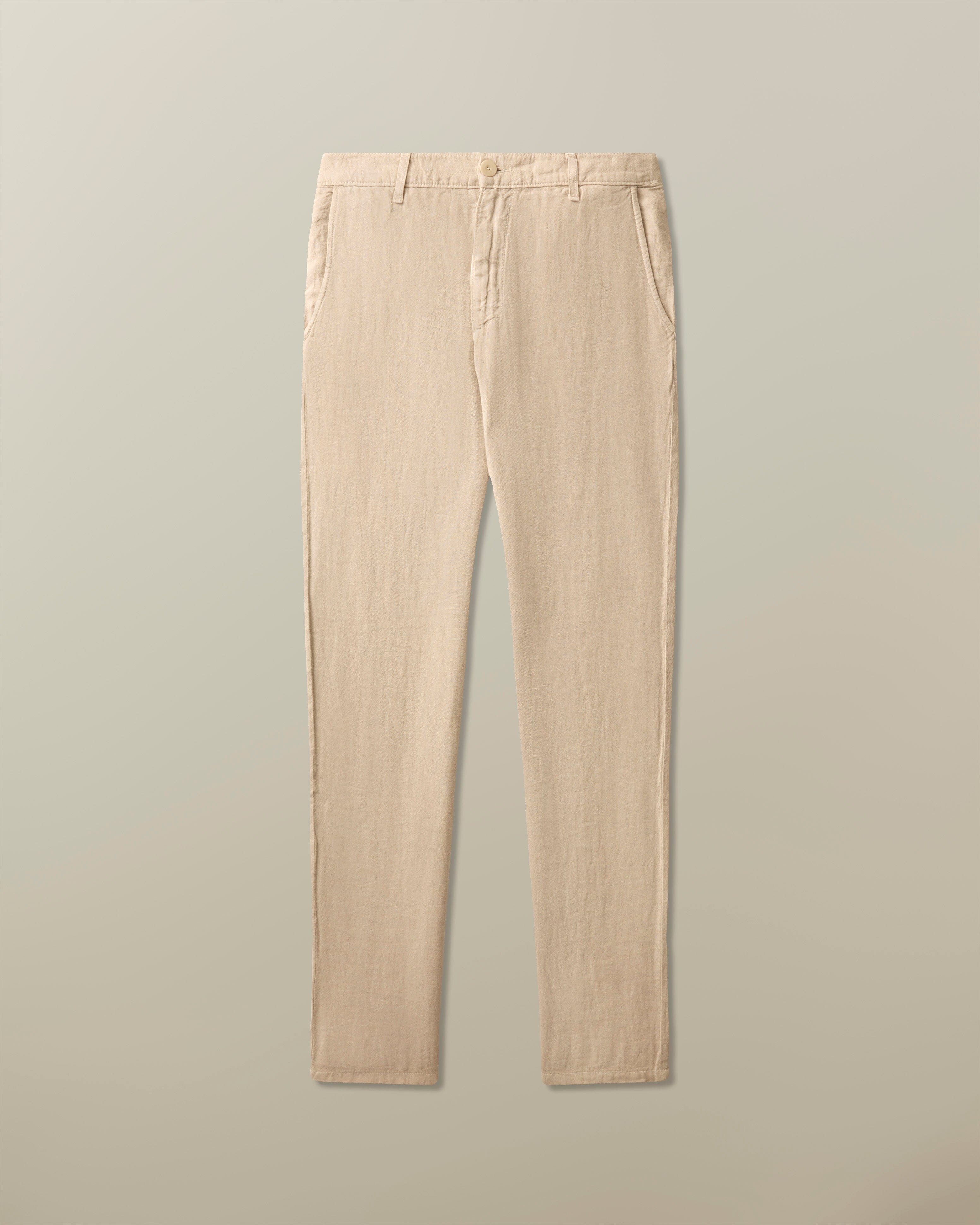 Tonga Trouser in Garment Dyed Linen