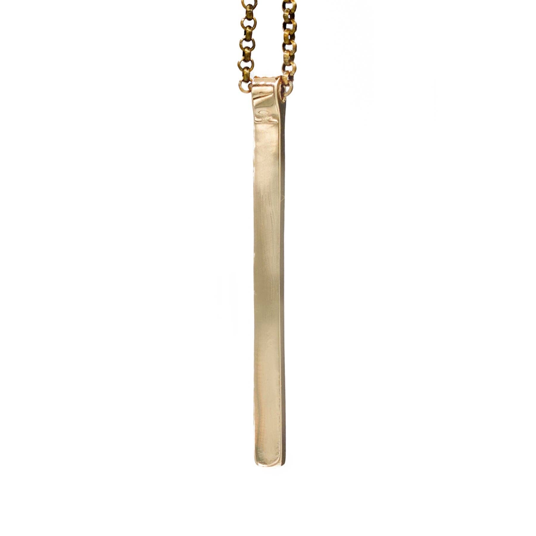 Mana Made Jewelry - Vertical Bar Necklace
