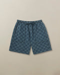 Wharf Short in Patchwork Denim