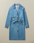 Amelie Trench Coat in Tencel Cotton Blend