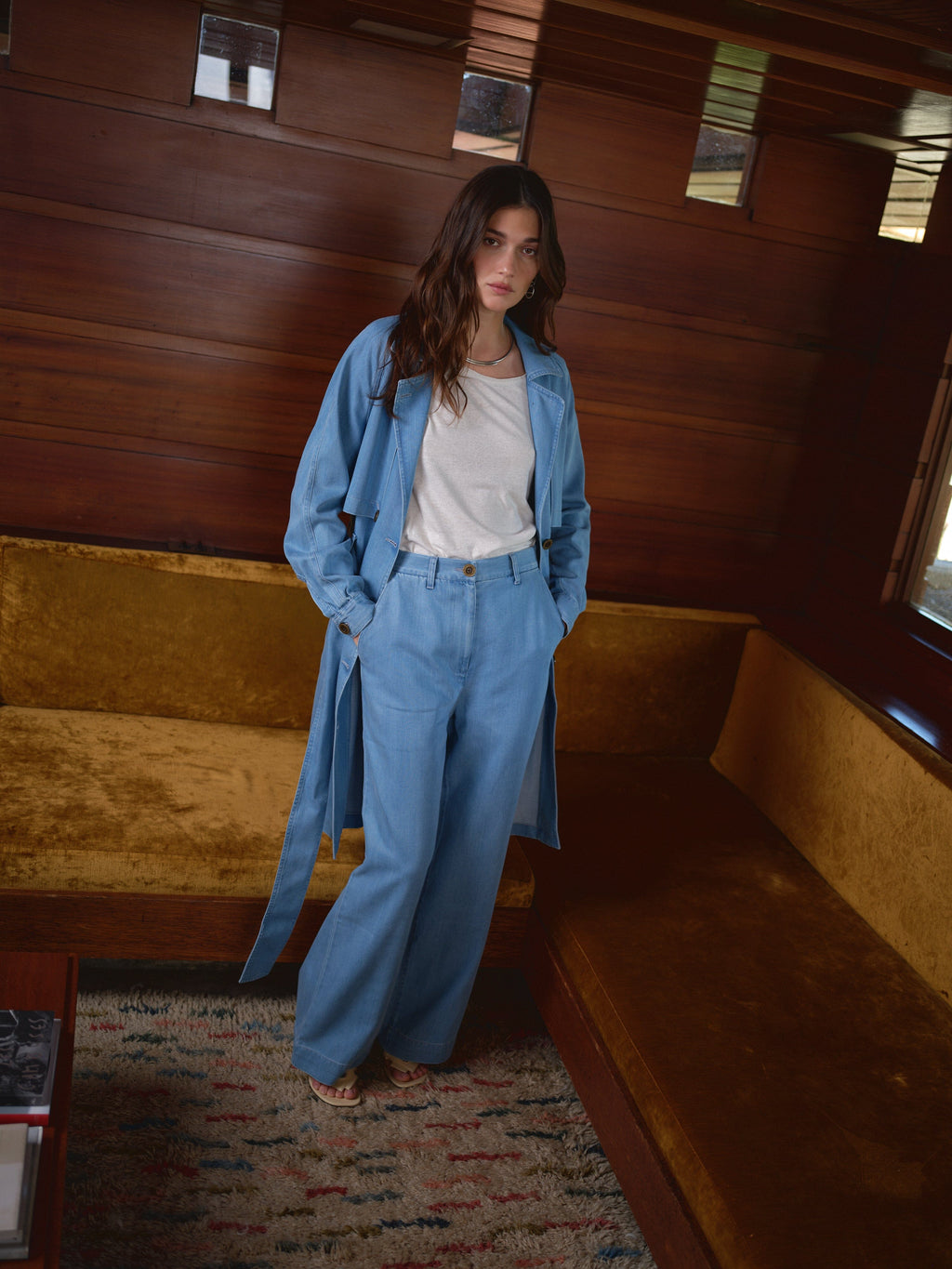 Bianca Pant in Tencel Cotton Blend