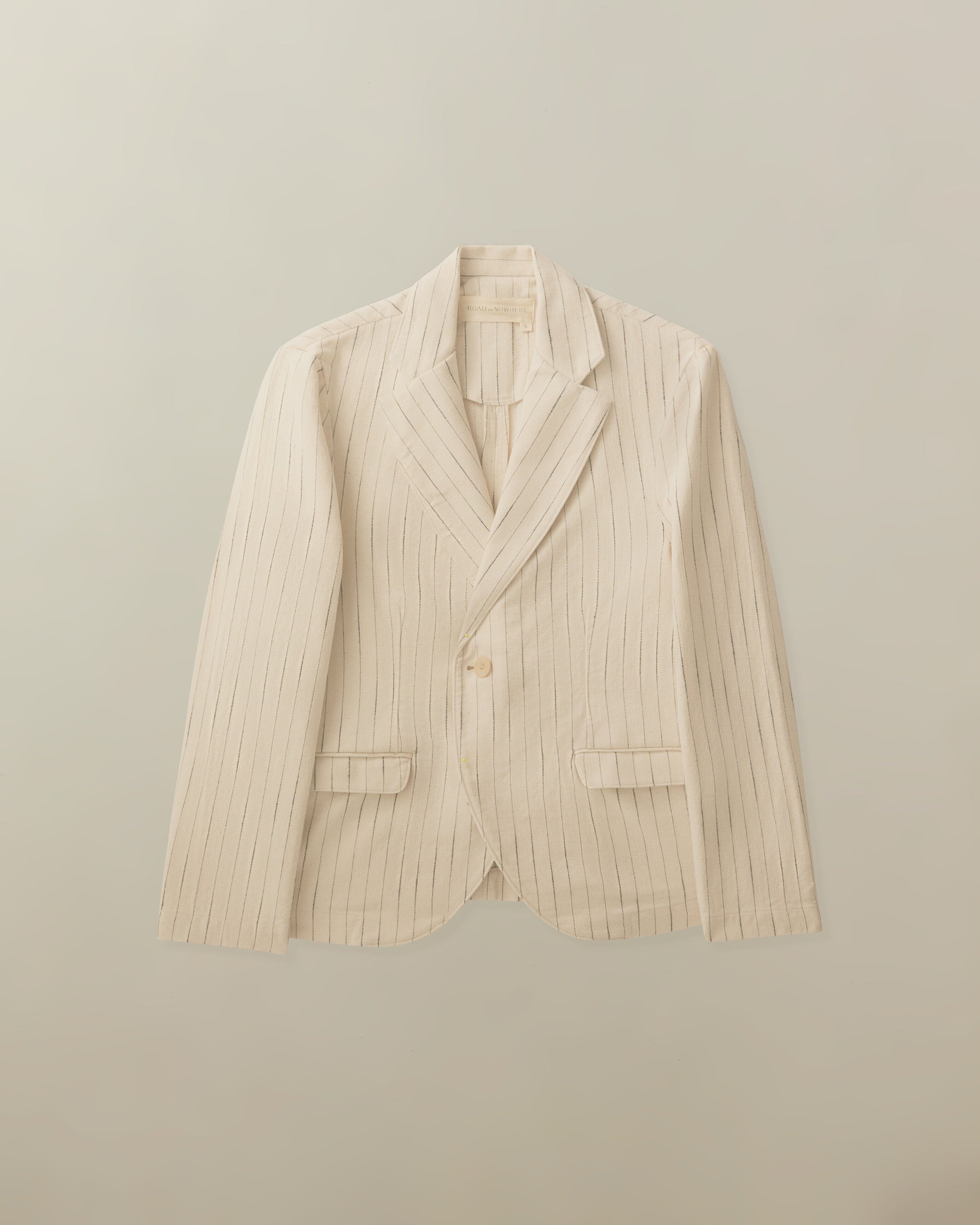Blake Blazer in Cotton Stripe
