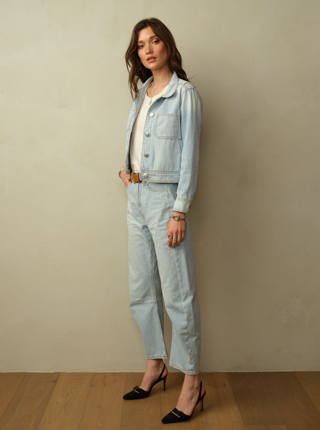 Cody Jacket in Railroad Denim
